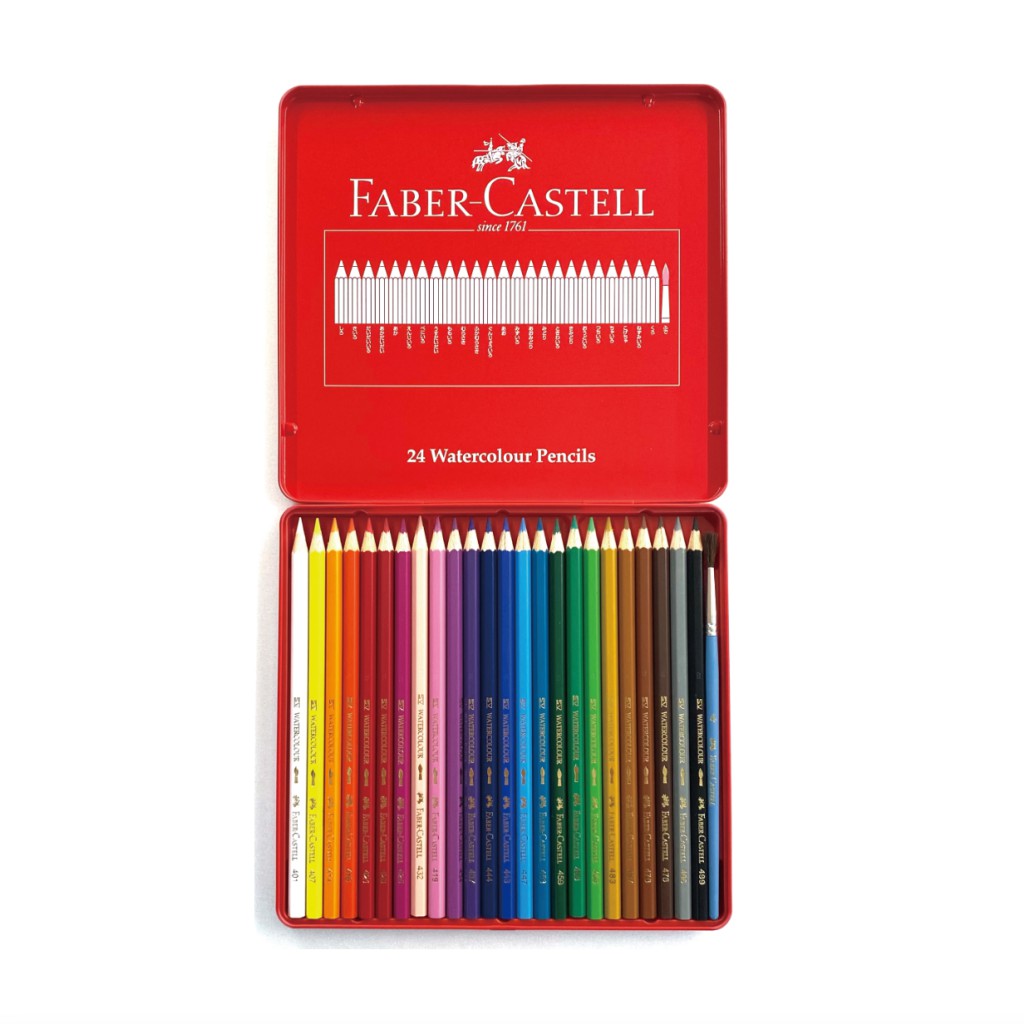 ファーバーカステル 水彩色鉛筆 24色セット｜水彩色鉛筆｜Faber